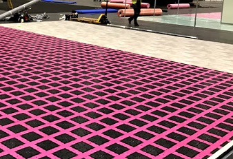 A 100m2 platform at Comic Con at Excel